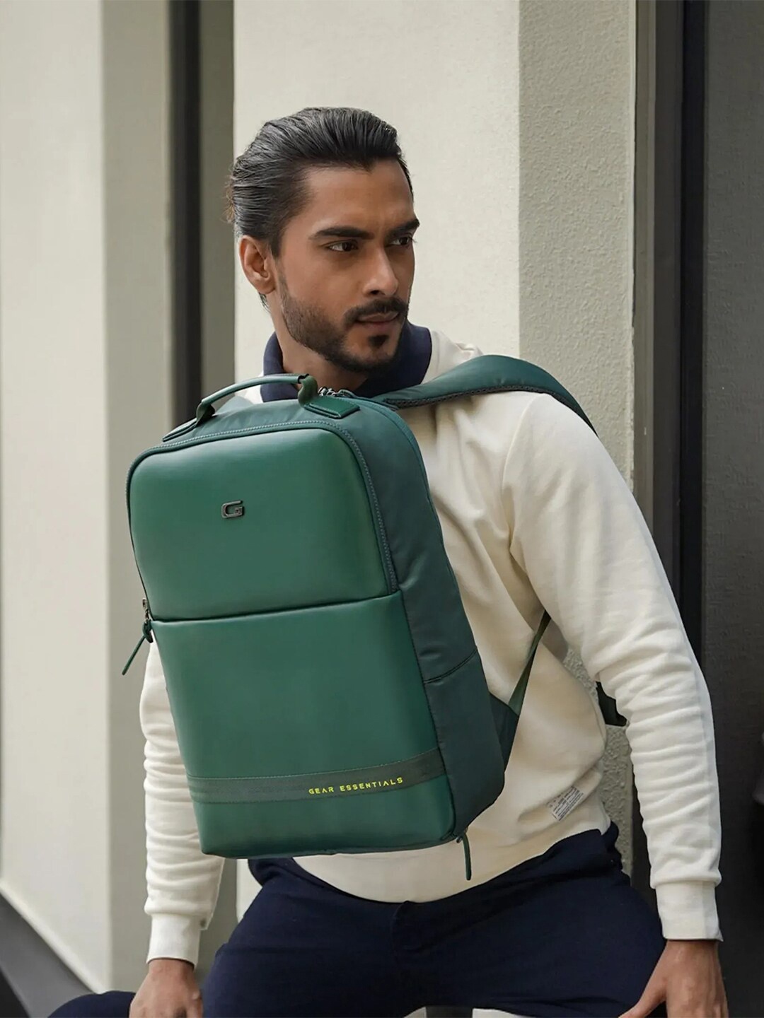 

Gear Unisex Anti-Theft Backpack with RainCover, Green