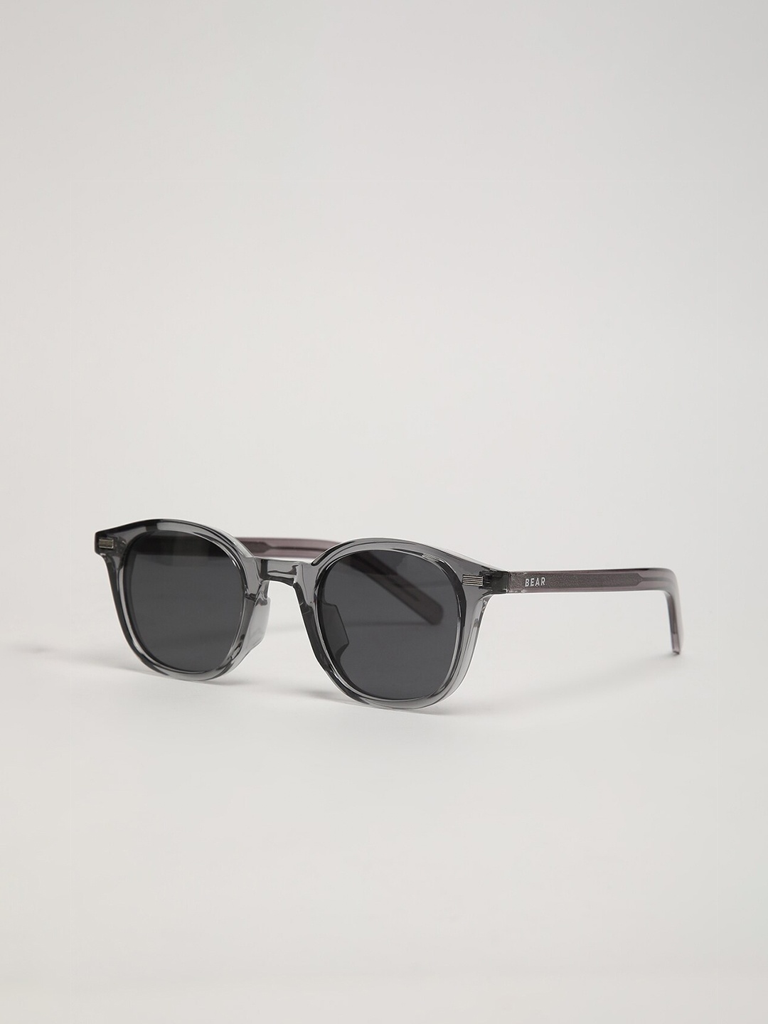 

THE BEAR HOUSE Men Round Sunglass BSG-ALCHEMY-GY, Grey