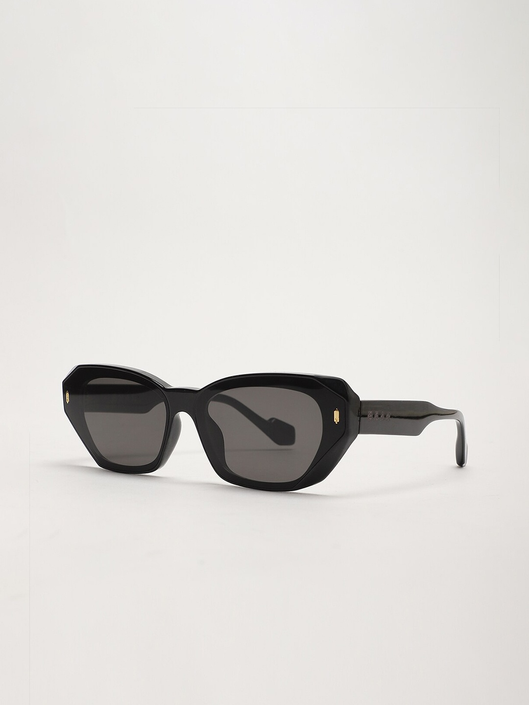 

THE BEAR HOUSE Men Cateye Sunglasses BSG-HOBART, Black