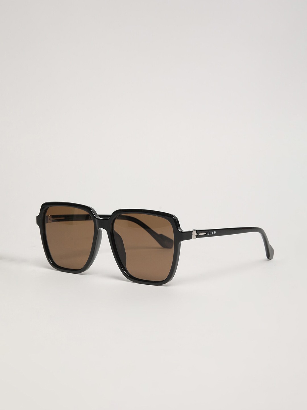 

THE BEAR HOUSE Men Square Sunglasses BSG-SONIC-BK, Brown