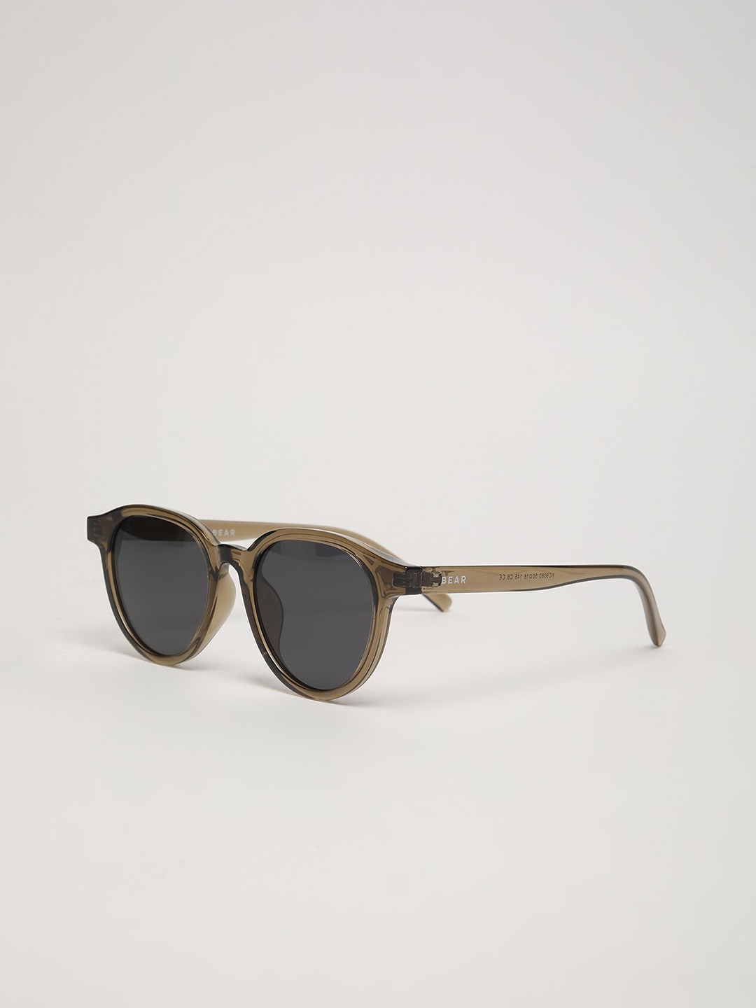 

THE BEAR HOUSE Men Round Sunglasses BSG-NEXUS-GR, Black