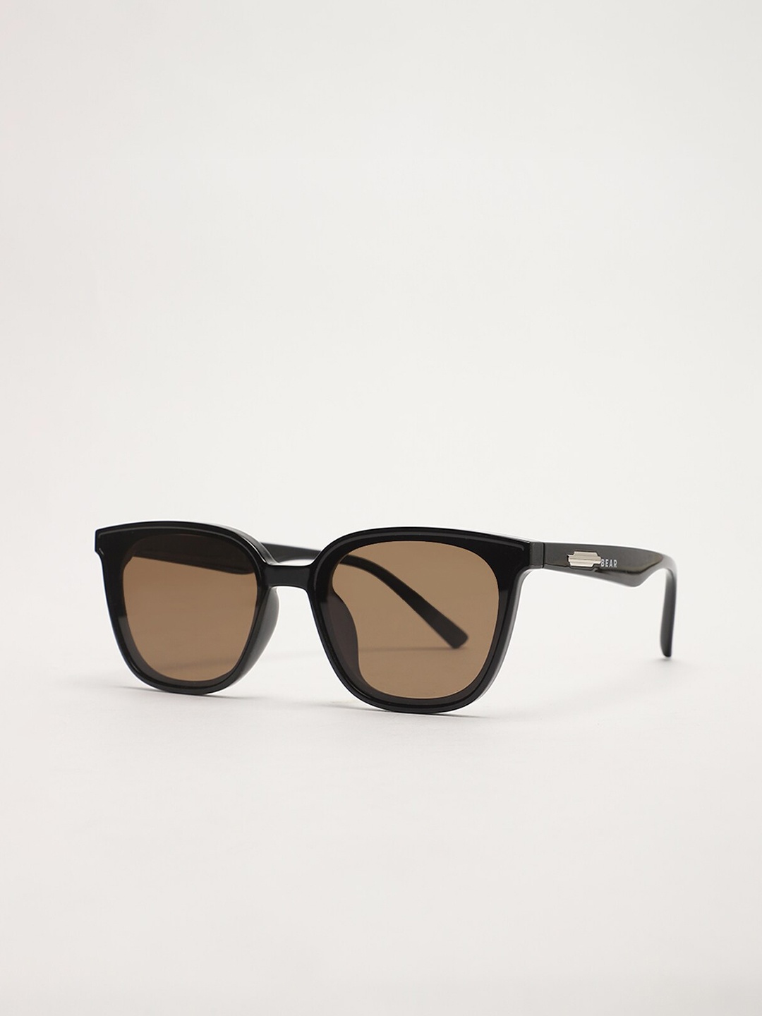 

THE BEAR HOUSE Men Wayfarer Sunglasses BSG-GEOR-BK, Brown