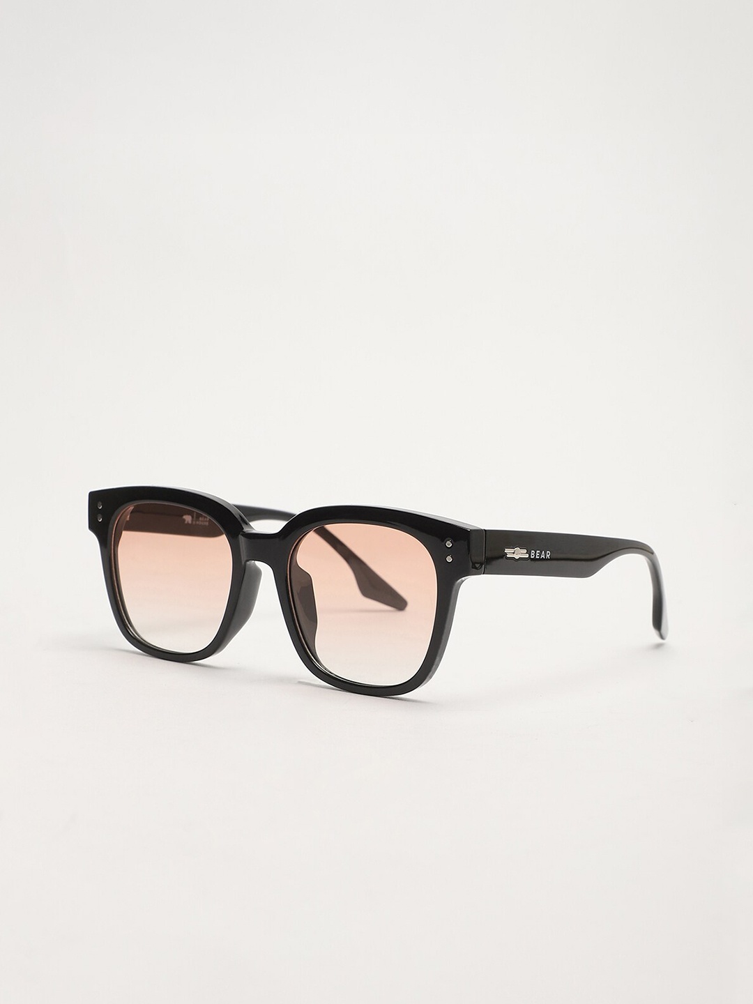 

THE BEAR HOUSE Men Oversized Sunglasses BSG-KRISTIAN-BK, Brown