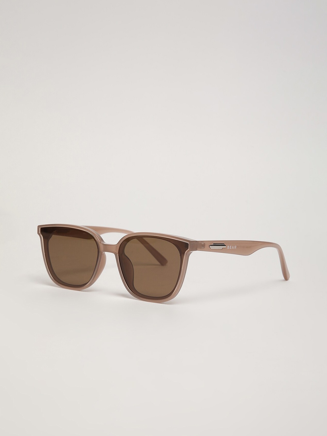 

THE BEAR HOUSE Men Wayfarer Sunglass BSG-MORFIX-PK, Brown