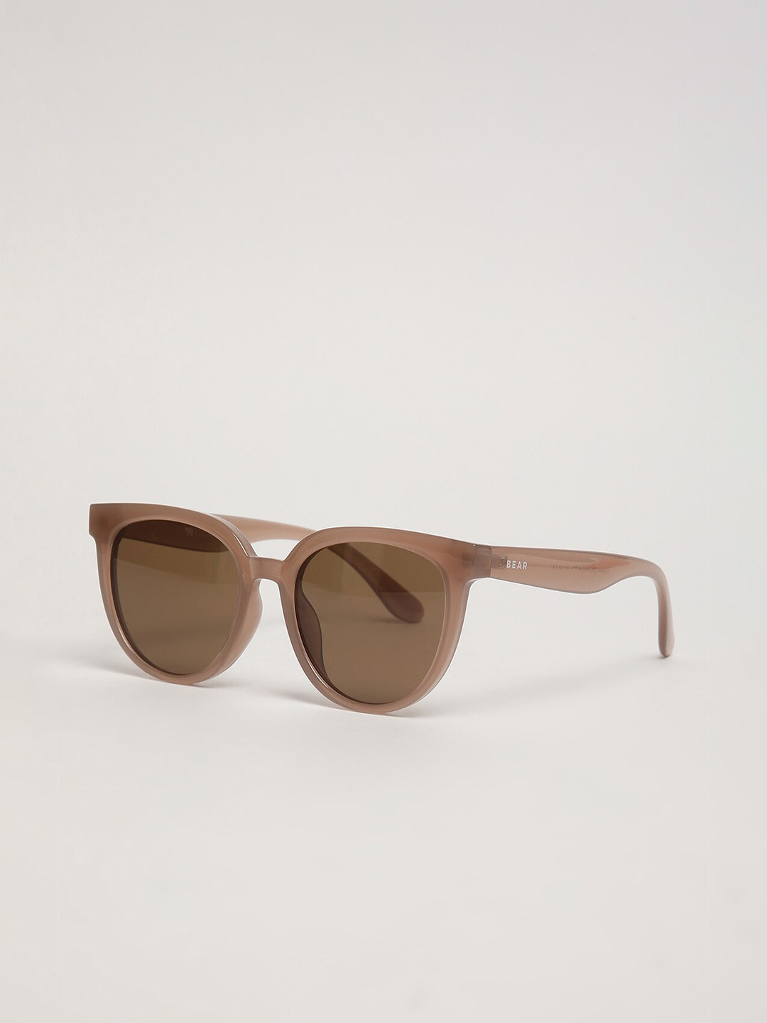 

THE BEAR HOUSE Men Wayfarer Sunglasses BSG-ZEPHYRI-BK, Brown