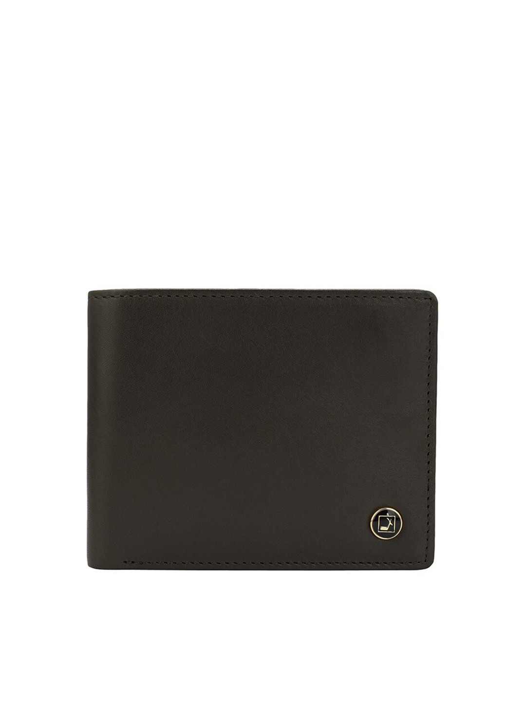 

Da Milano Men Leather Two Fold Wallet, Green