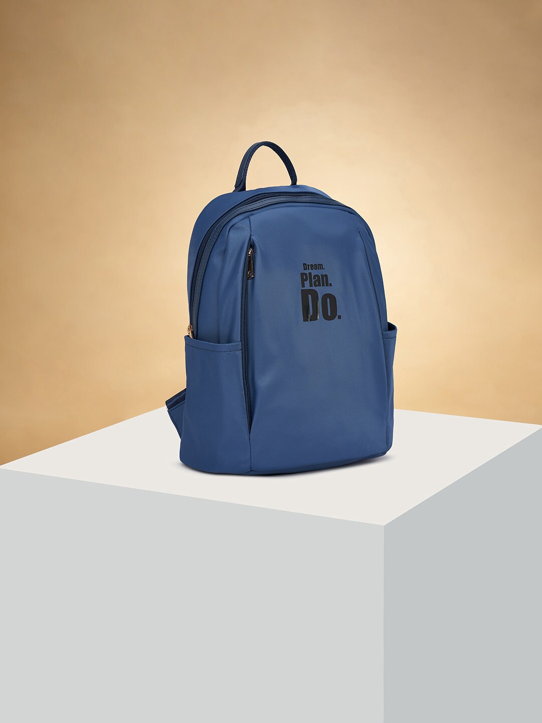 

Forever Glam by Pantaloons Typography Printed Small Backpack, Blue
