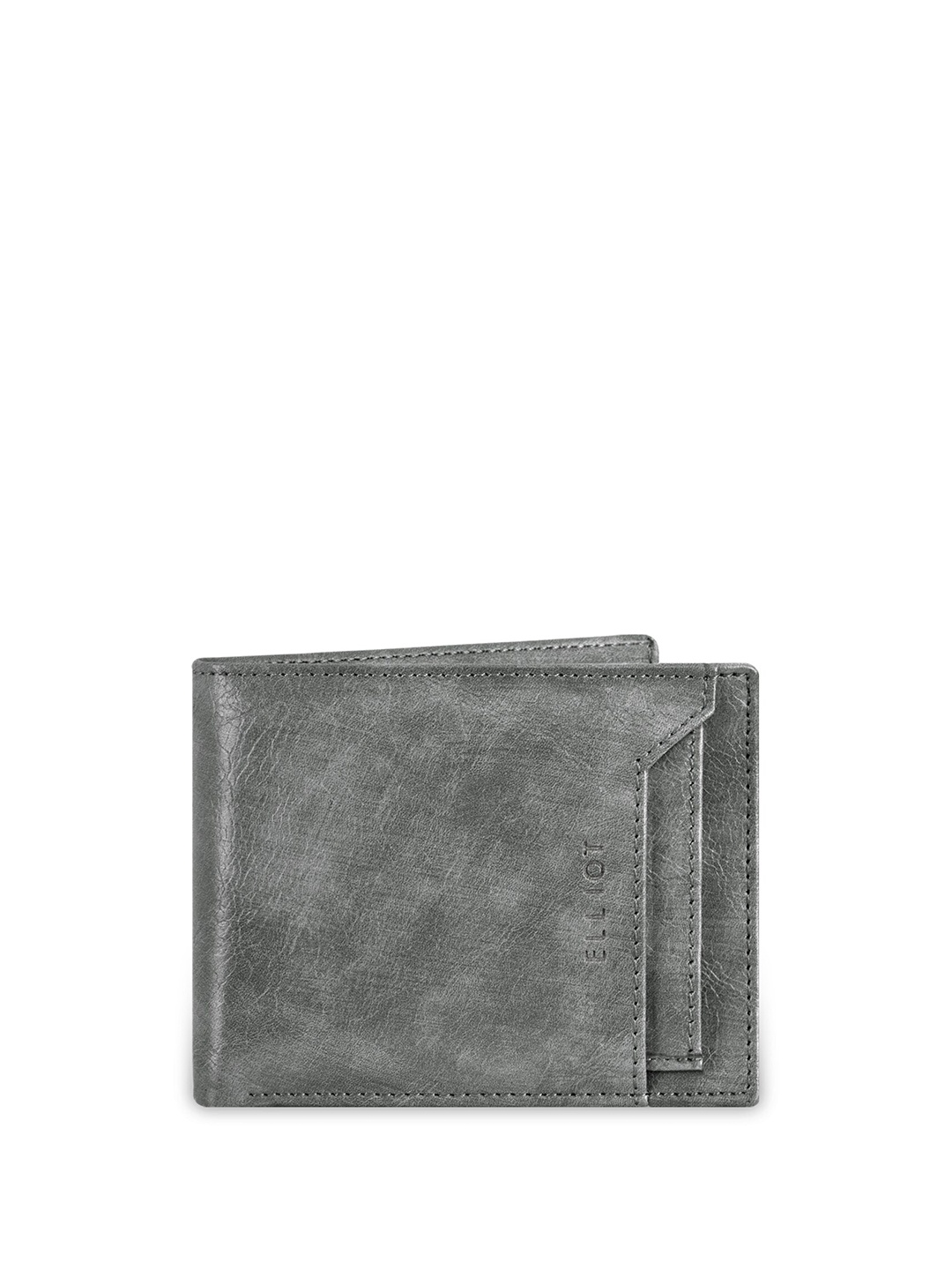 

Walrus Men Two Fold Wallet, Grey