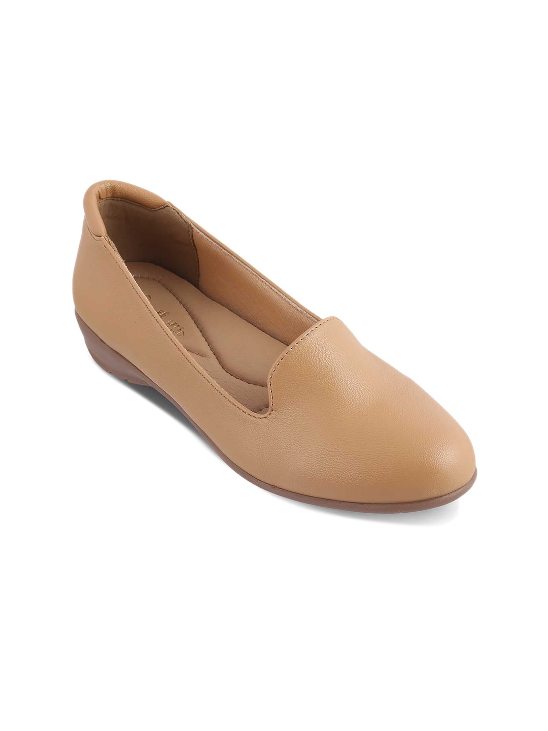

Tresmode Round Toe Ballerinas, Beige