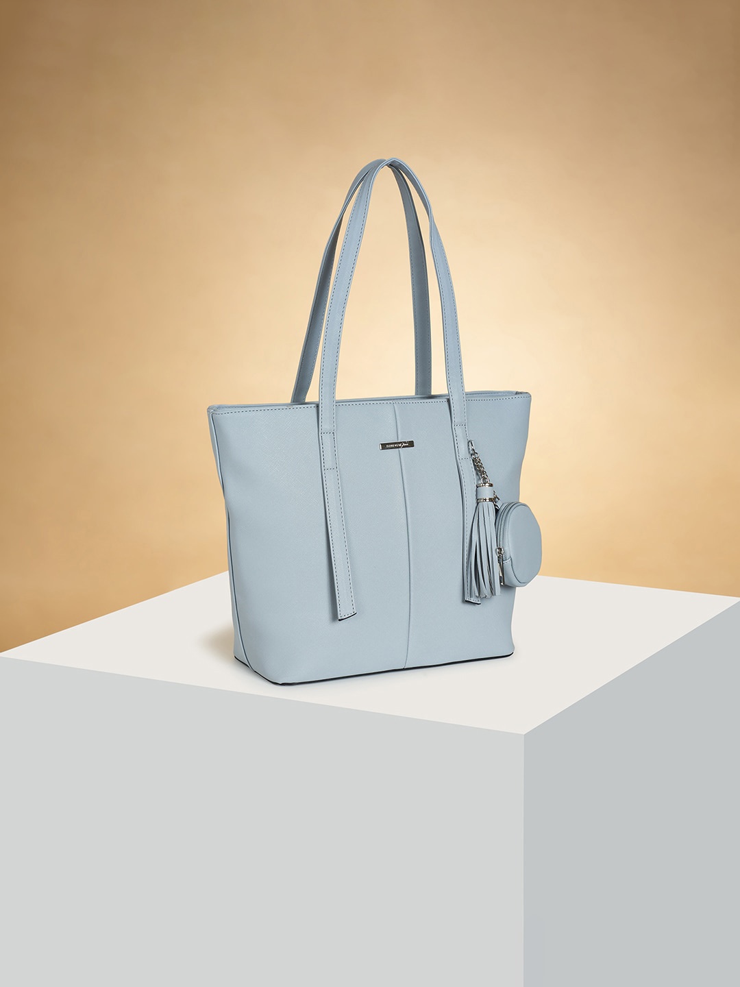 

Forever Glam by Pantaloons Structured Shoulder Bag, Blue