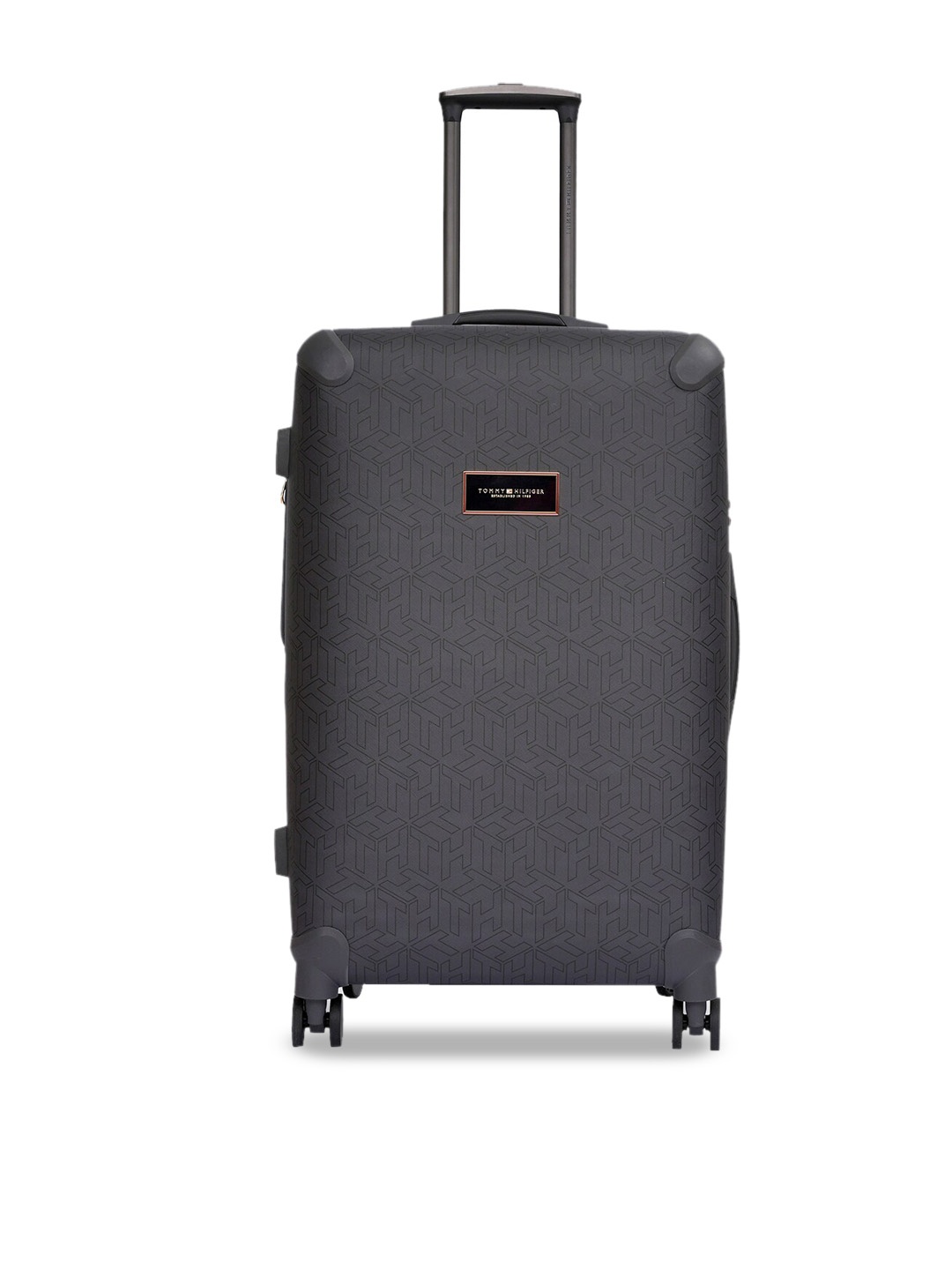 

Tommy Hilfiger Jazz Hard-Sided Large Trolley Bag - 115 L, Grey