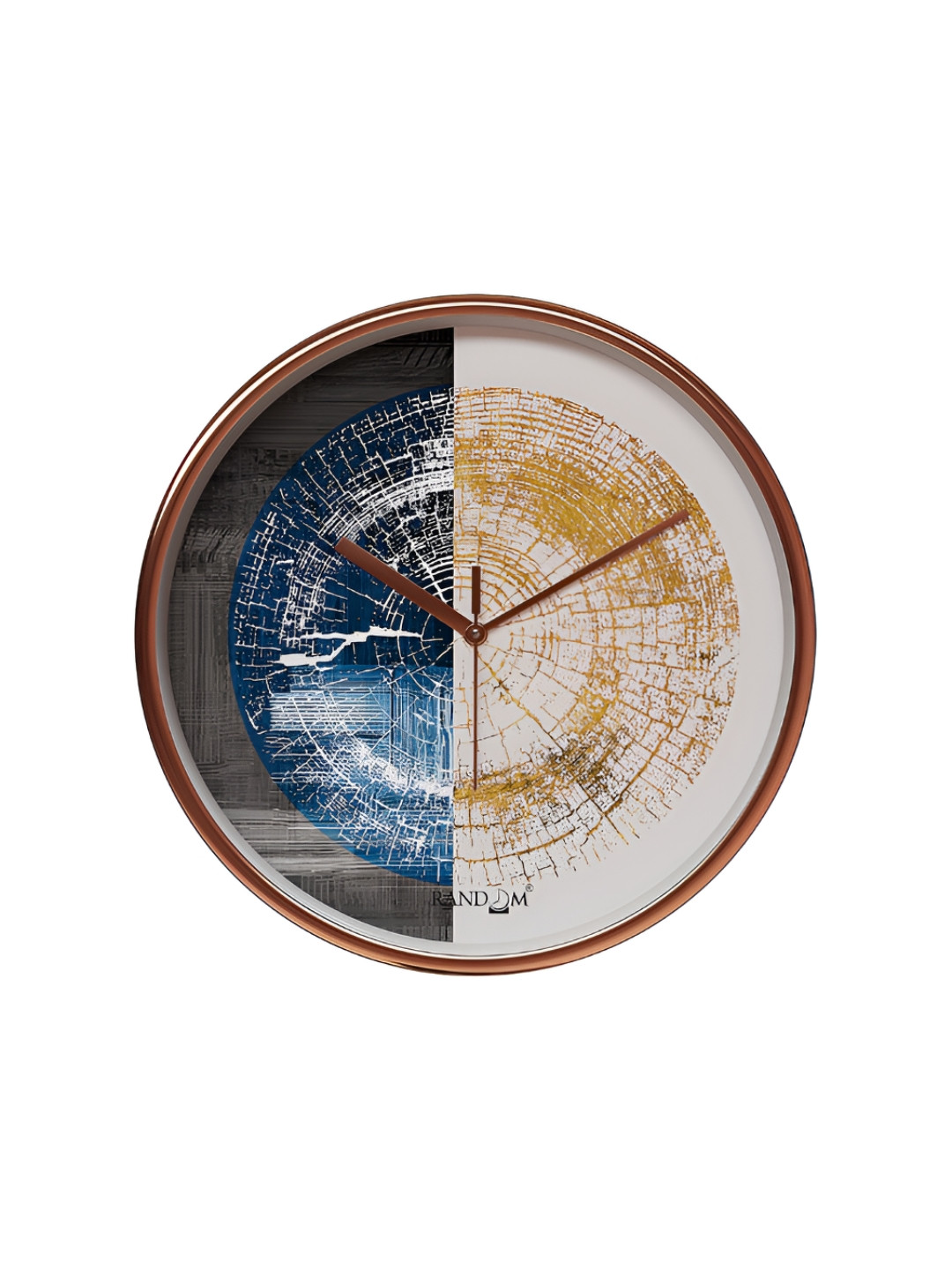 

RANDOM Black & White Printed Contemporary Round Wall Clock