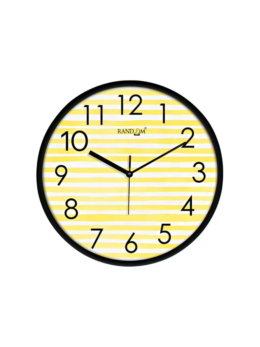 

RANDOM Black & White Printed Contemporary Round Wall Clock
