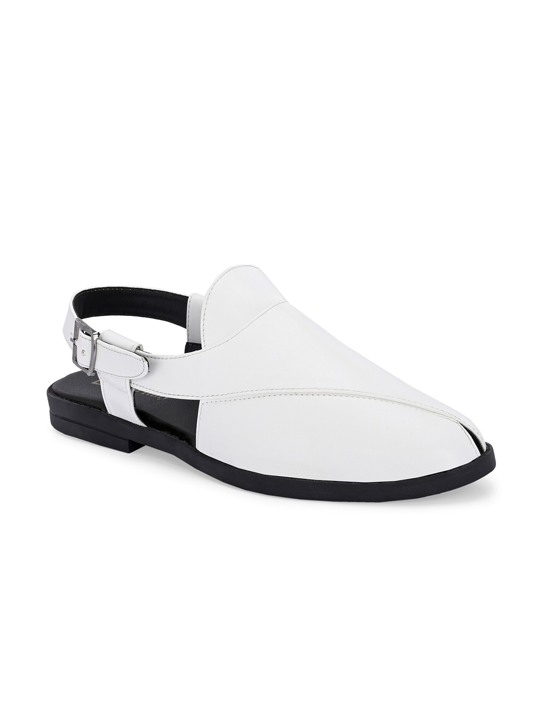 

Eego Italy Men Shoe-Style Sandals, White