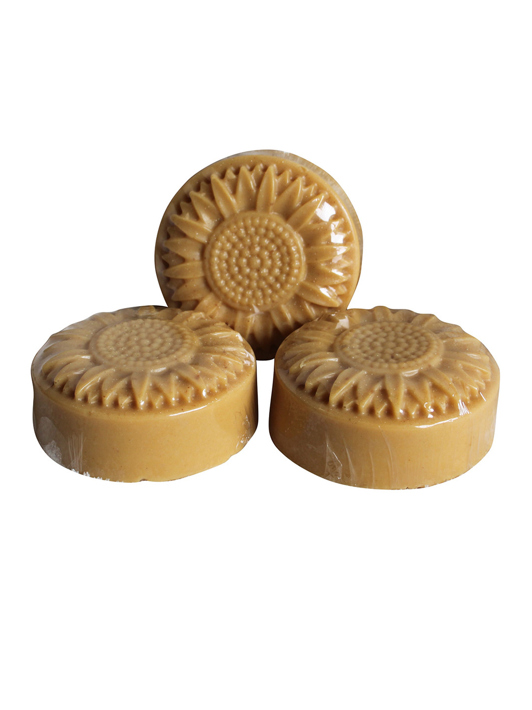 

Lush Naturals Set Of 3 Amba Haldi Chandan Soap For Clear & Smooth Skin - 100g Each, Beige