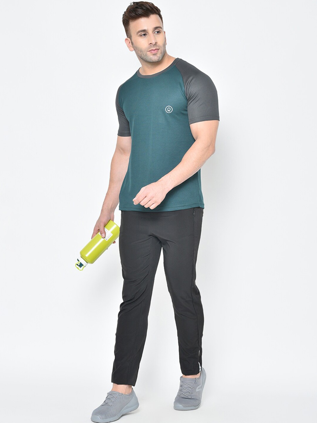 

CHKOKKO Raglan Sleeves Dri-FIT T-shirt, Green