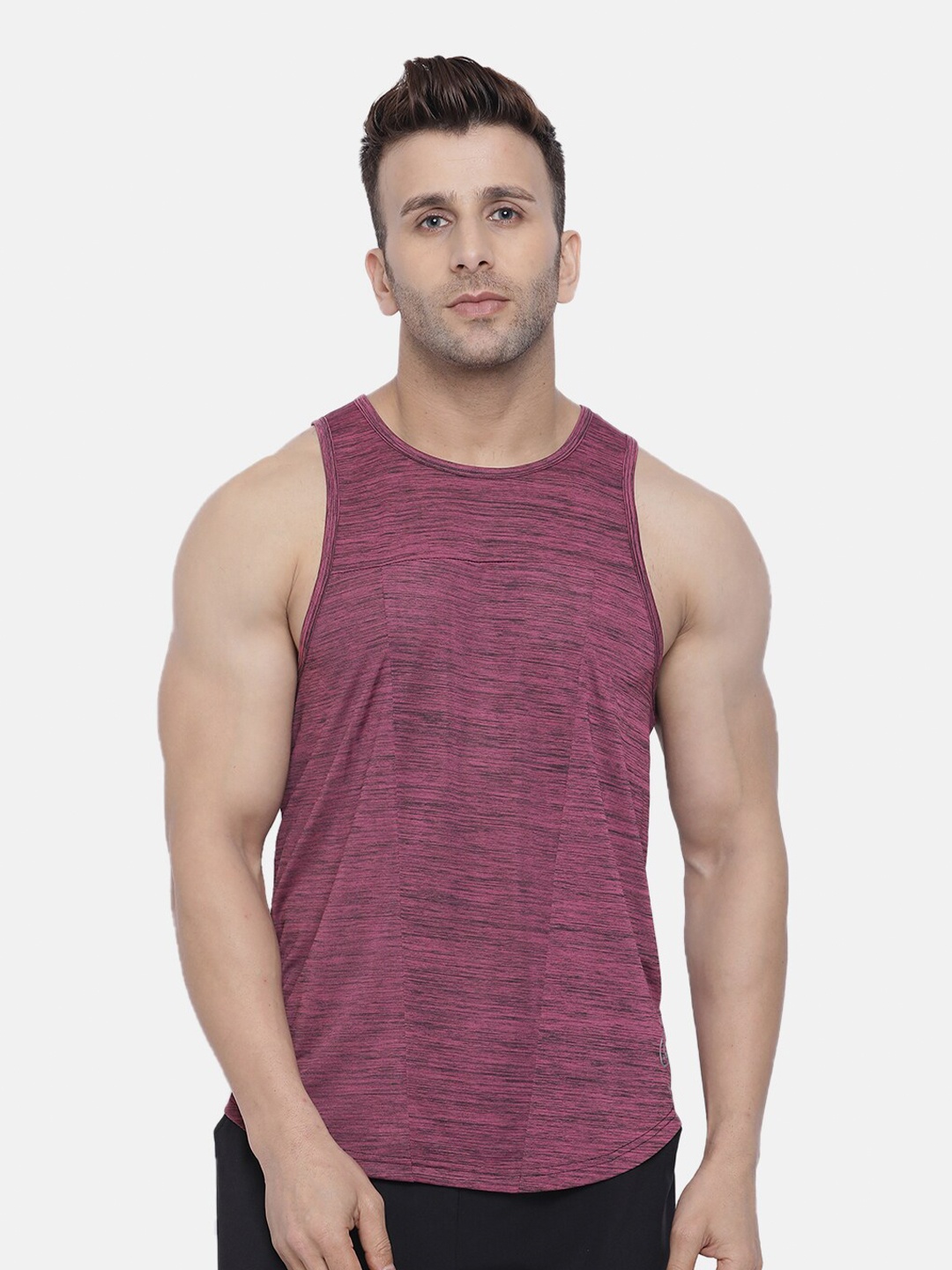 

CHKOKKO Sleeveless Dri-FIT T-shirt, Magenta