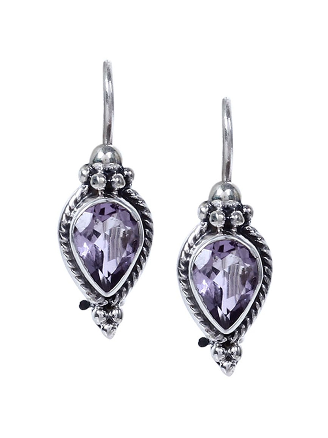 

Silverwala 925 Sterling Silver Contemporary Drop Earrings