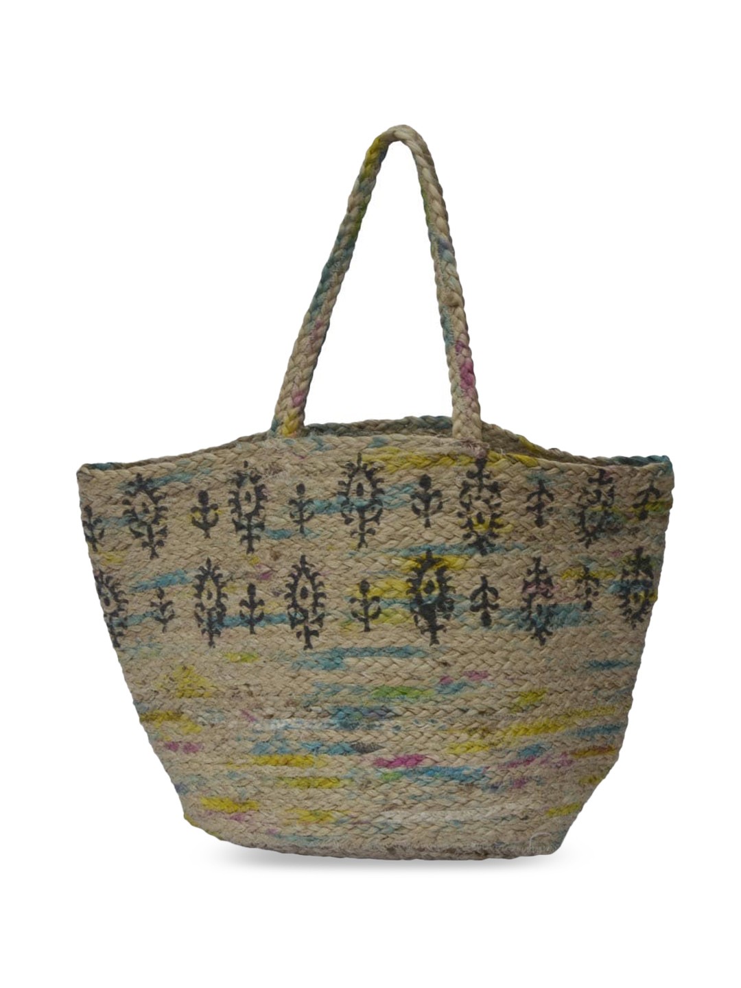 

Art Avenue Floral Printed Oversized Shopper Tote Bag, Brown