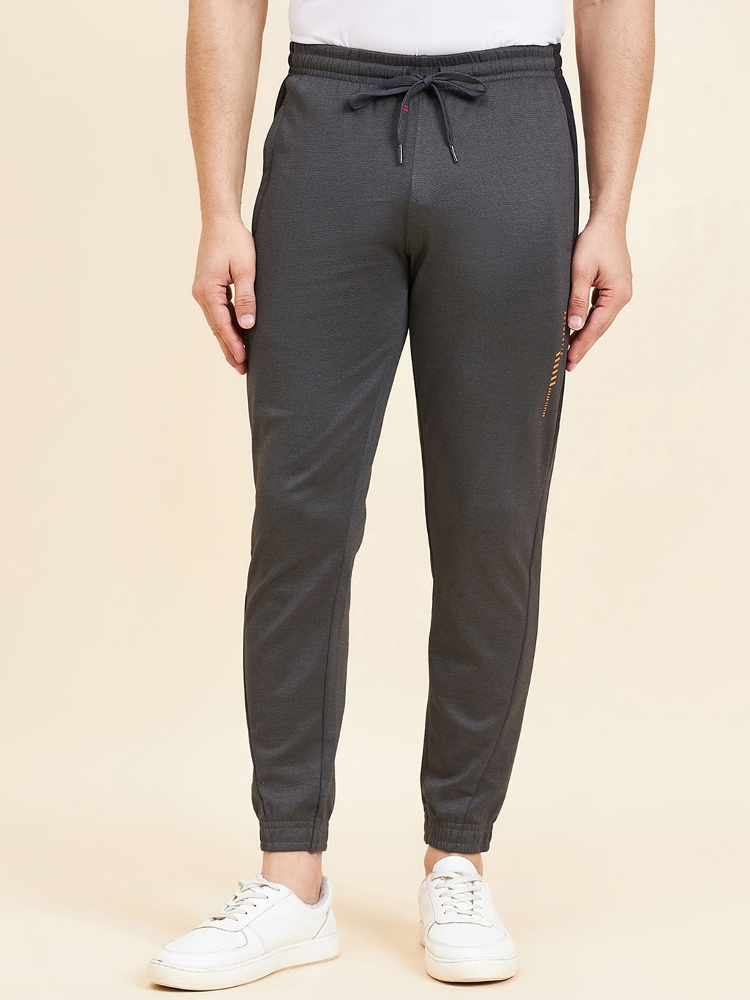 

Sweet Dreams Charcoal Men Mid Rise Joggers