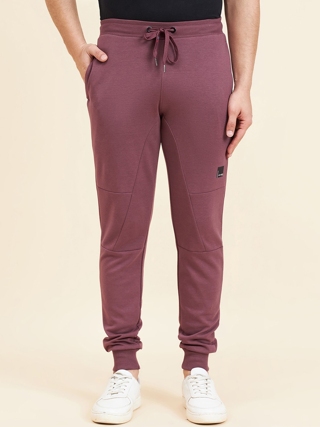 

Sweet Dreams Men Mid-Rise Joggers, Purple