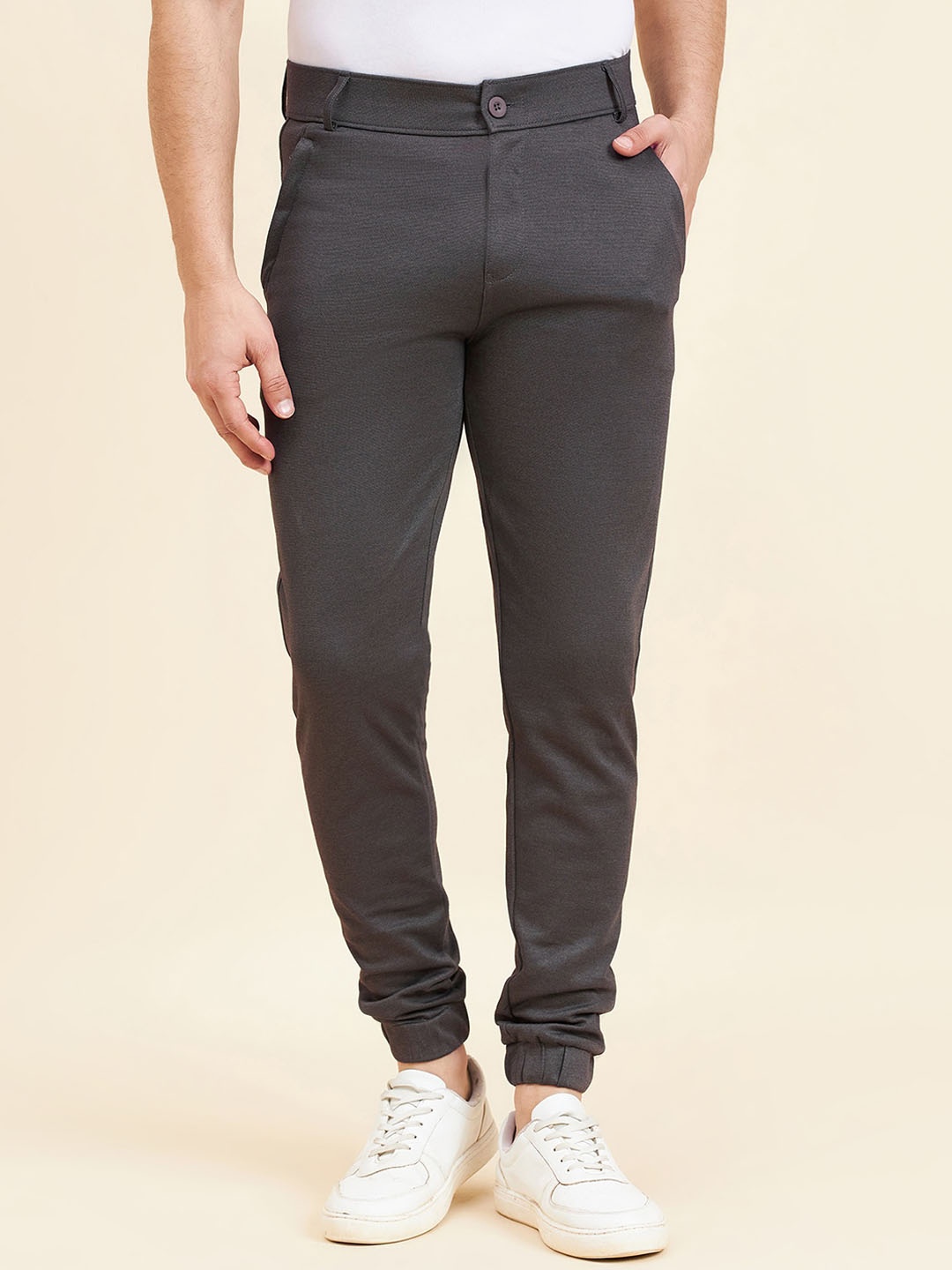 

Sweet Dreams Men Mid-Rise Jogger, Charcoal