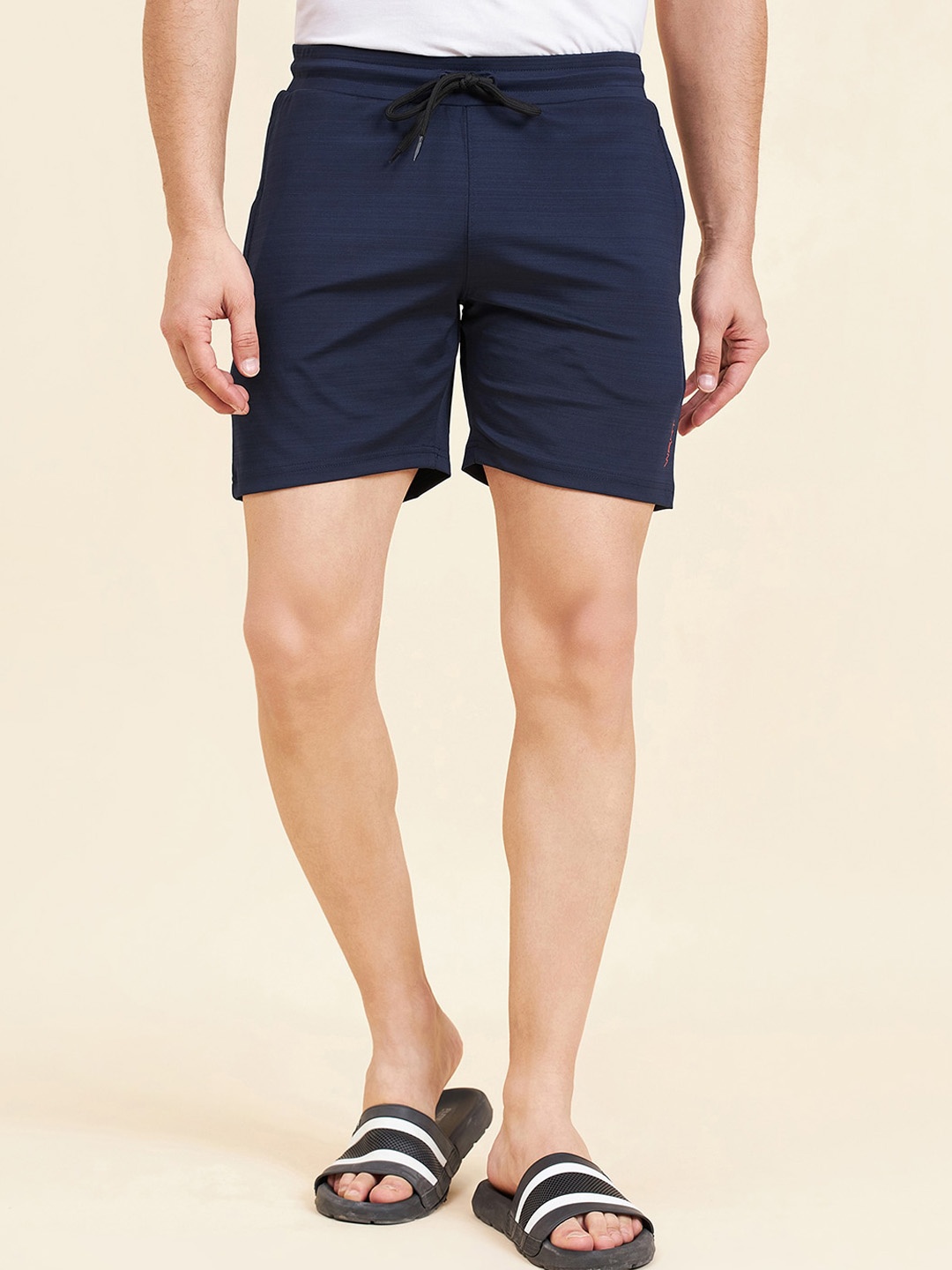 

Sweet Dreams Men Mid-Rise Shorts, Navy blue