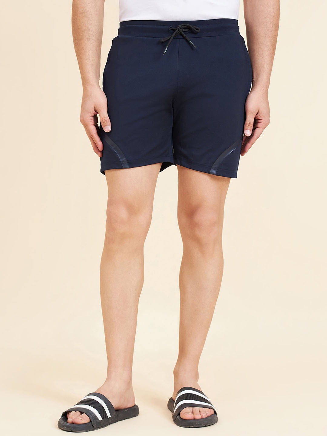 

Sweet Dreams Men Mid-Rise Shorts, Navy blue