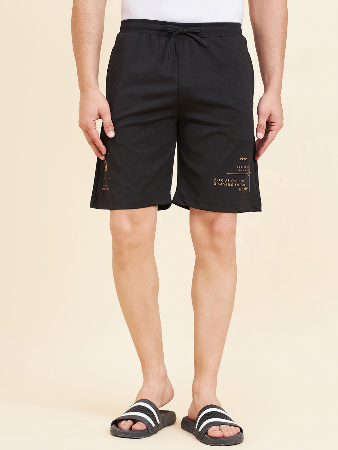 

Sweet Dreams Black Men Mid-Rise Shorts