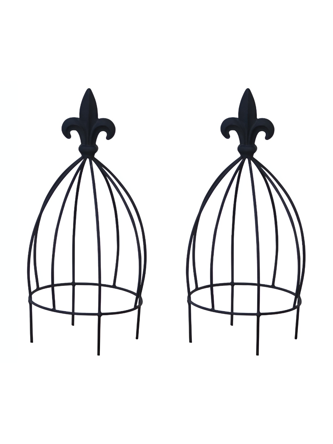 

Garden Deco Black 2 Pieces Plant Support For Climbing Vines & Plants