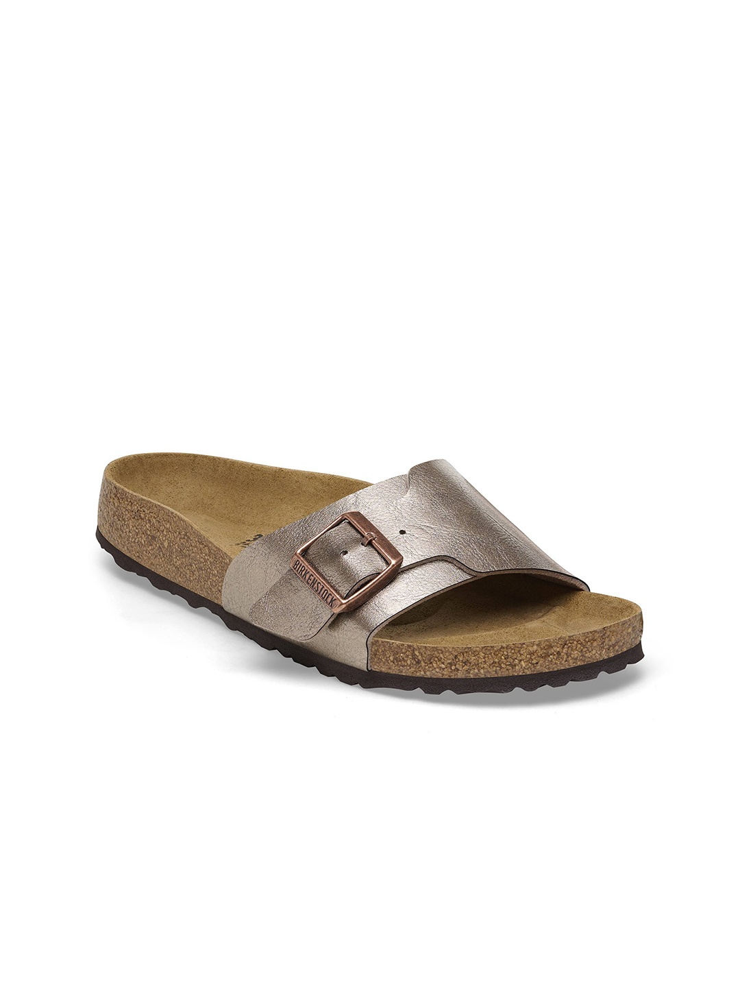 

Birkenstock Catalina Bs Birko-Flor Women Narrow Width One Toe Flats, Brown