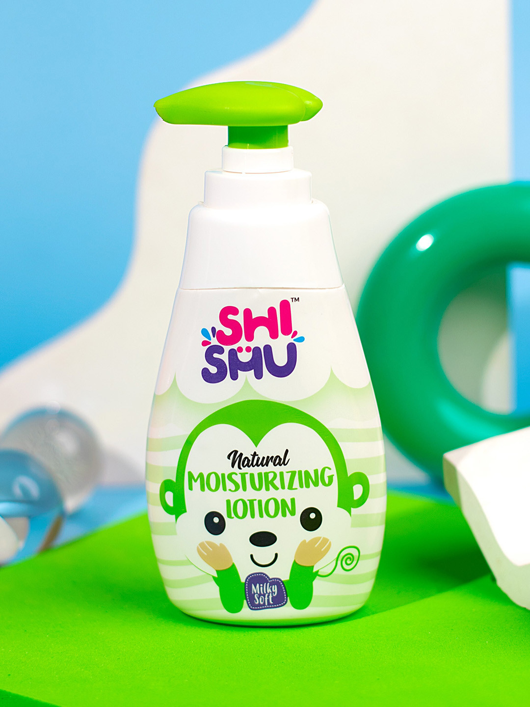 

SHISHU Natural Milky Soft Baby Moisturizing Lotion - 400ml, Green