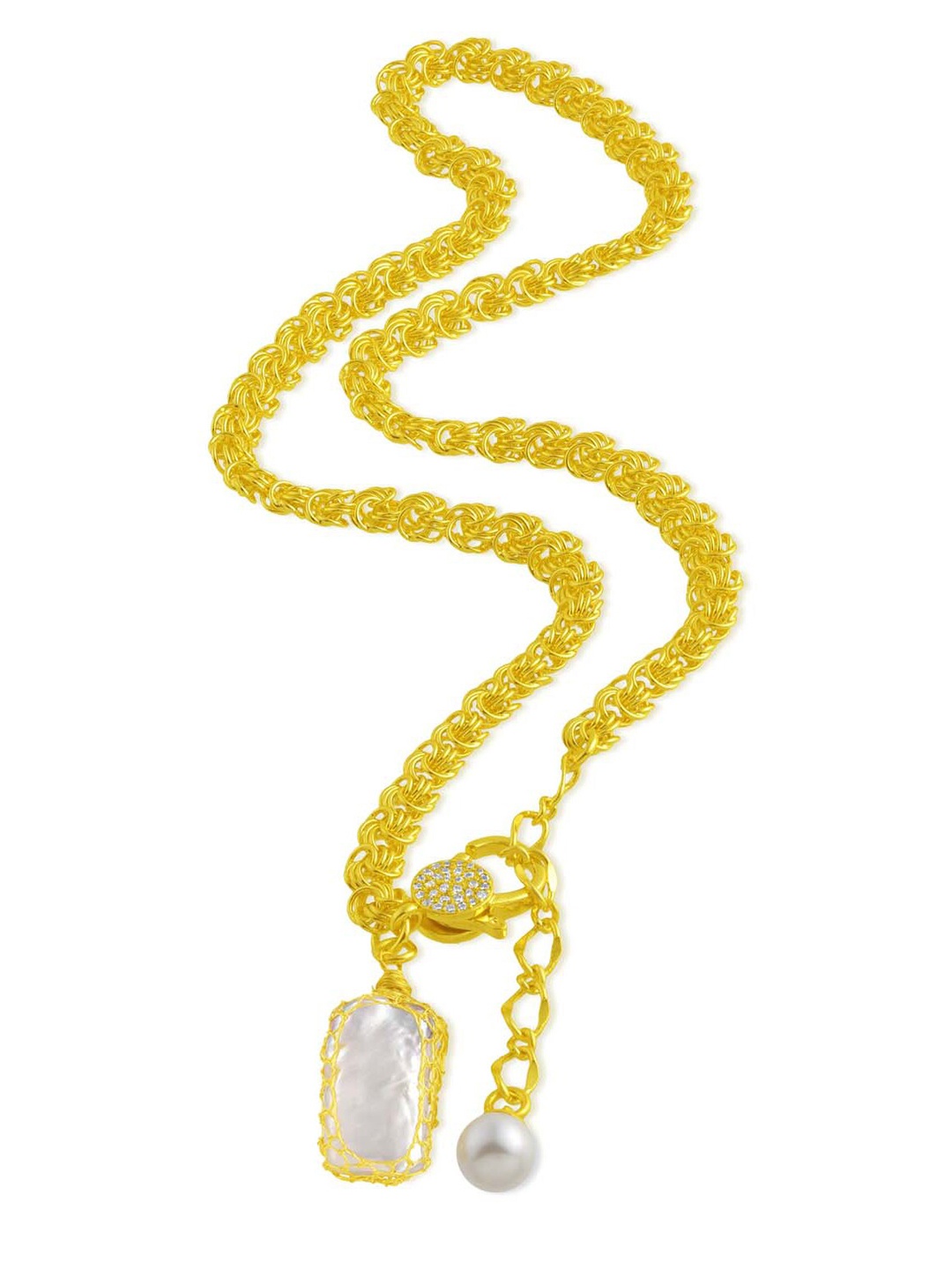 

ARVINO Gold-Plated Statement Necklace