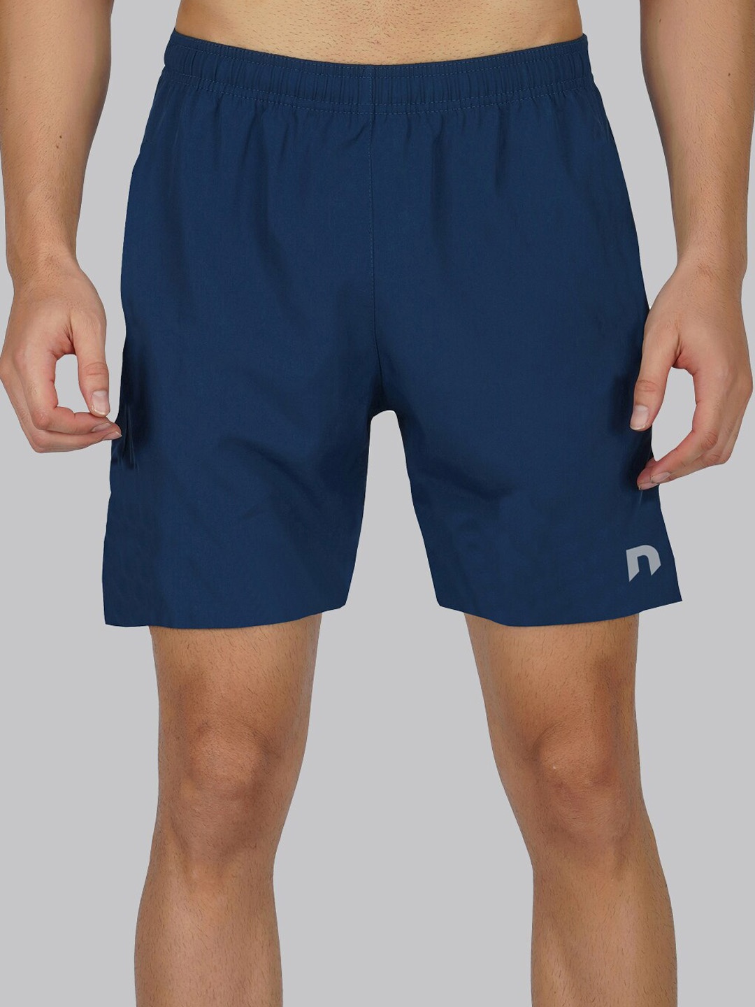 

NEVER LOSE Men Sports Shorts, Turquoise blue