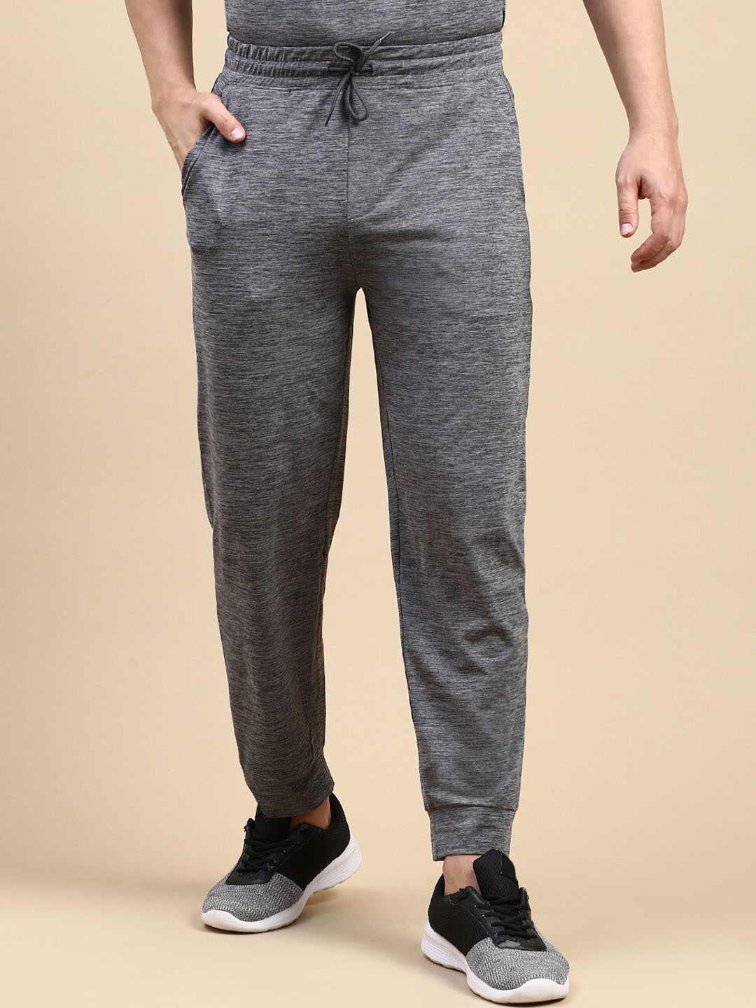 

Classic Polo Men Slim Fit Antimicrobial Joggers, Grey
