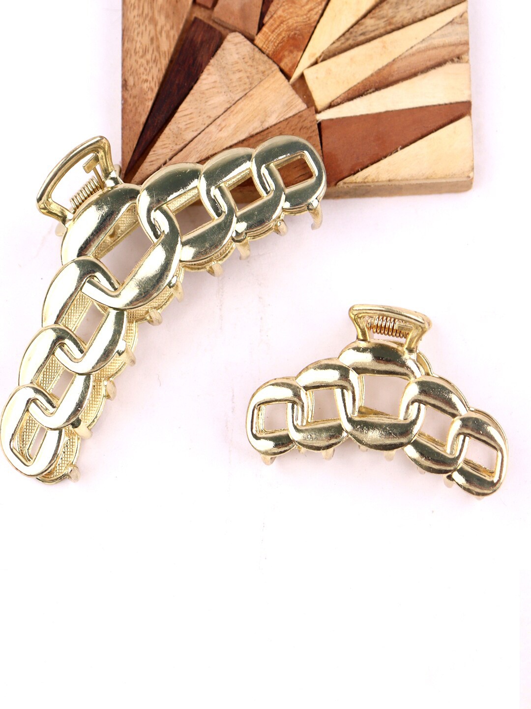 

FIMBUL Set of 2 Claw Clips, Gold