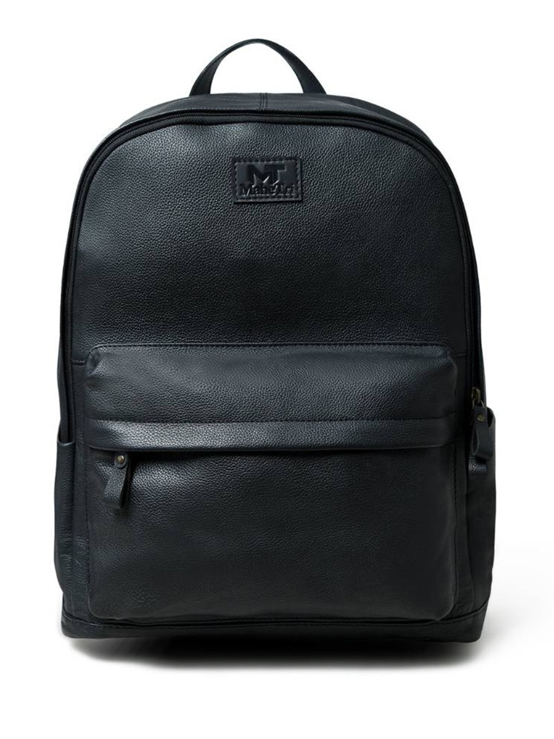 

MaheTri Walter Unisex Leather Backpack, Black