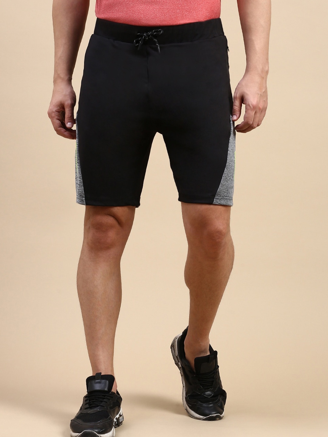 

Classic Polo Men Slim Fit Antimicrobial Technology Sports Shorts, Black