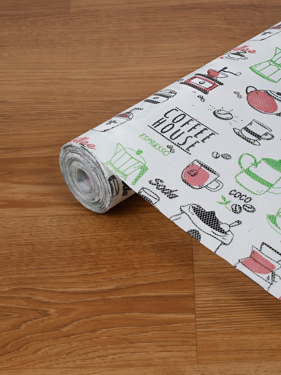 

Aura White Printed Water Resistant Shelf Liner Roll Organiser