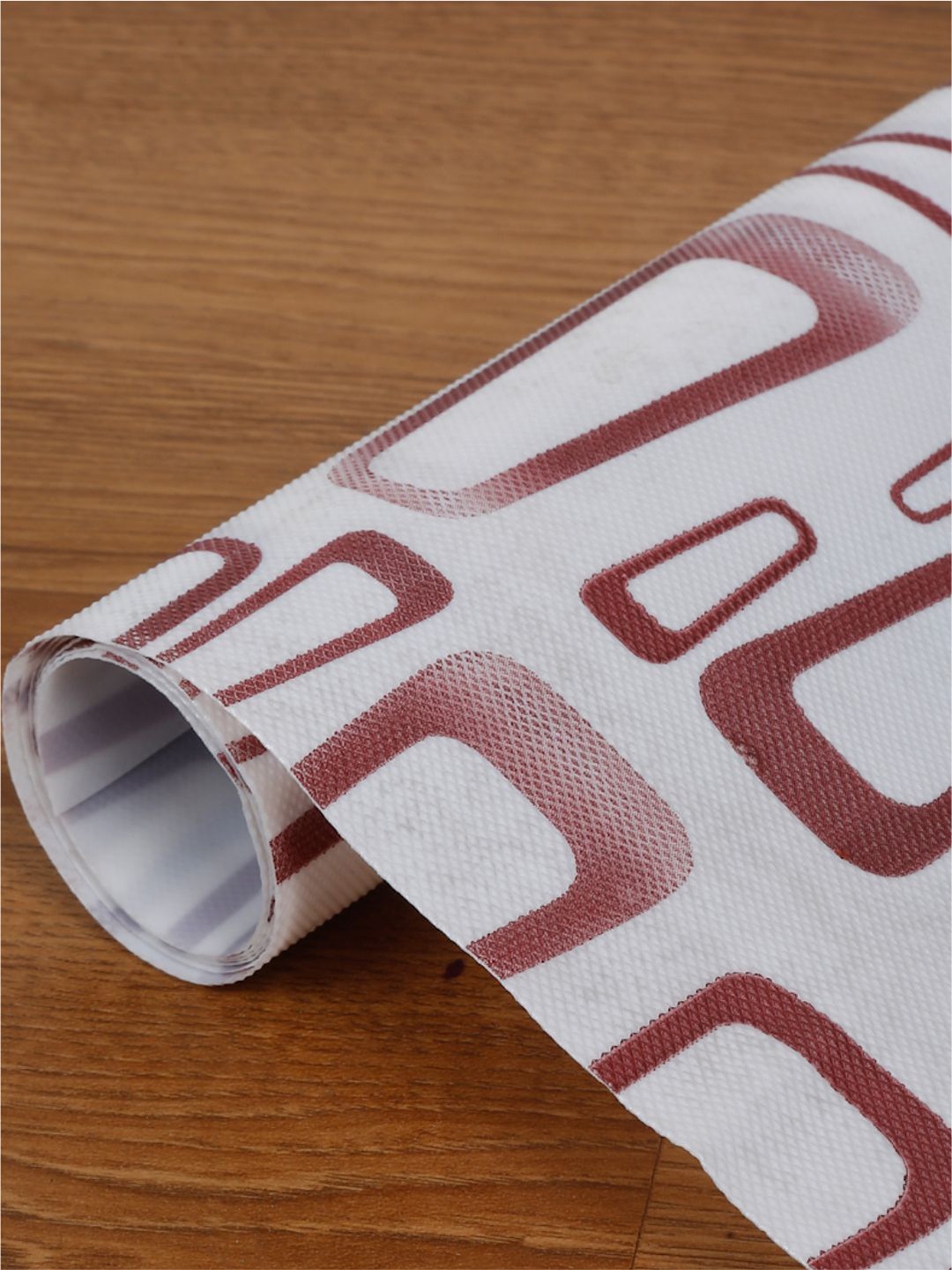 

DREAM WEAVERZ White & Purple Printed Water Resistant Shelf Liner Organisers