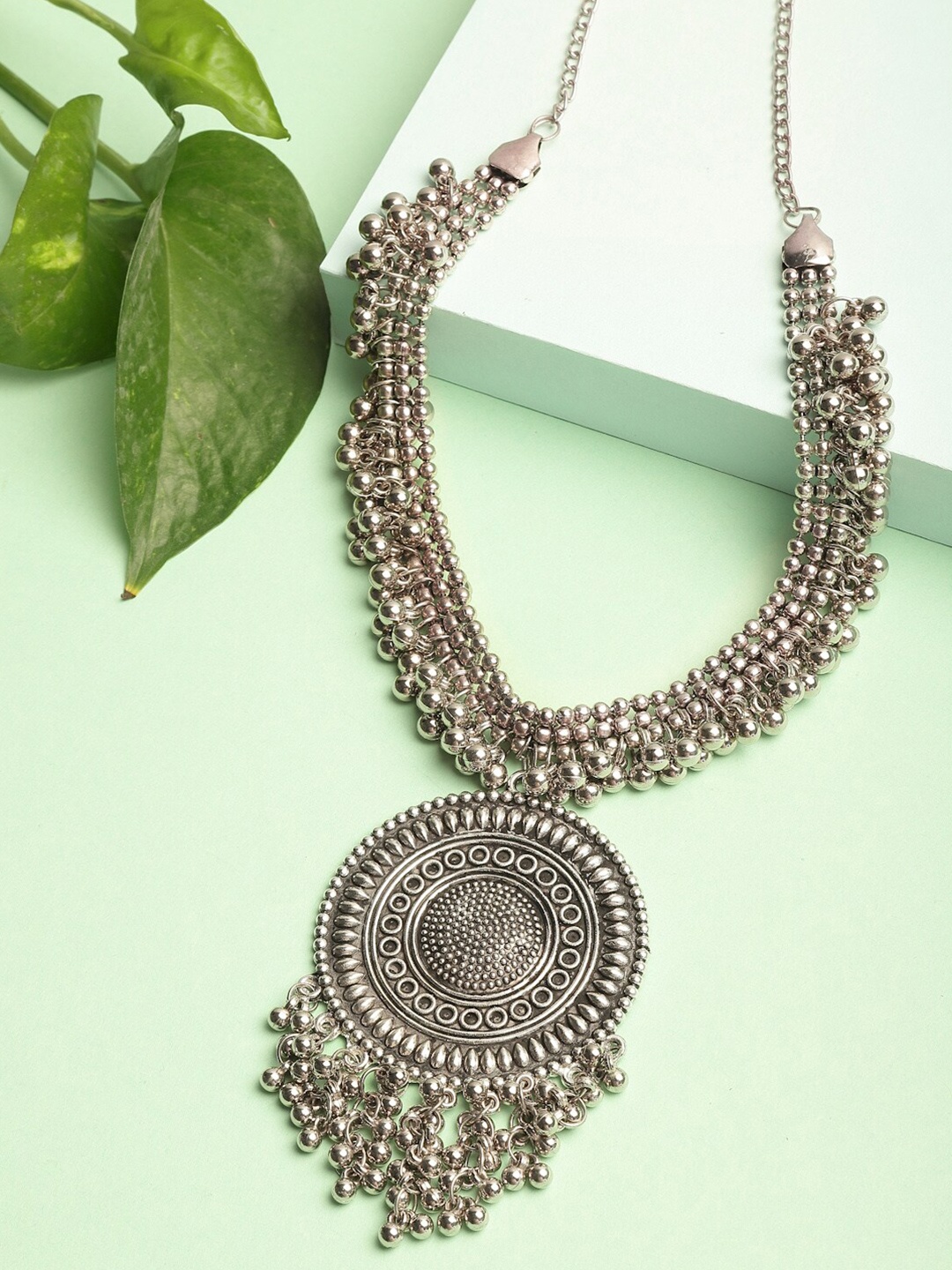 

CHUI MUI Oxidised Necklace, Silver