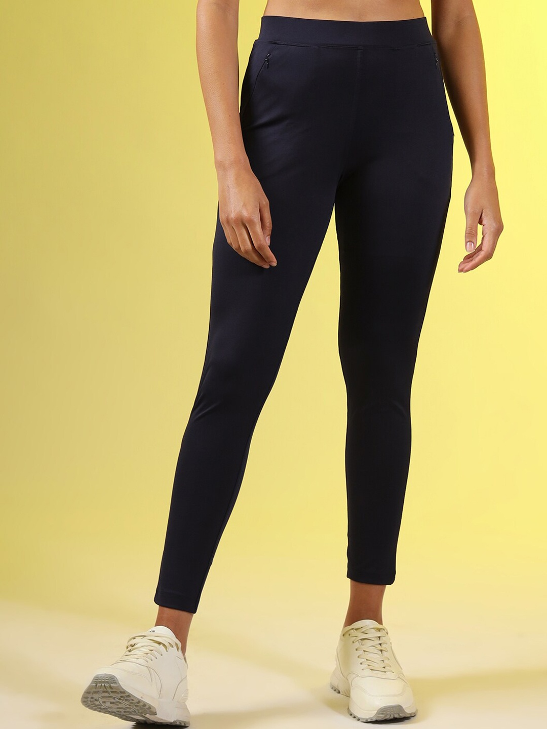 

ASPORA Women Slim-Fit Training Tights, Navy blue