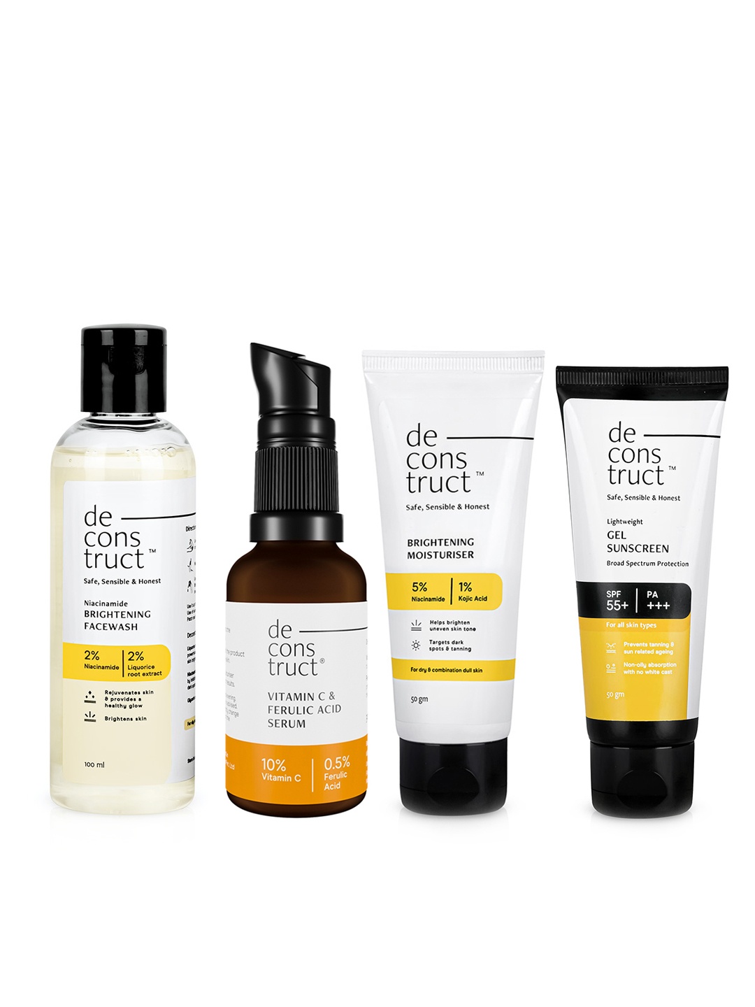 

deconstruct Sun Protection Kit for Summer, Yellow