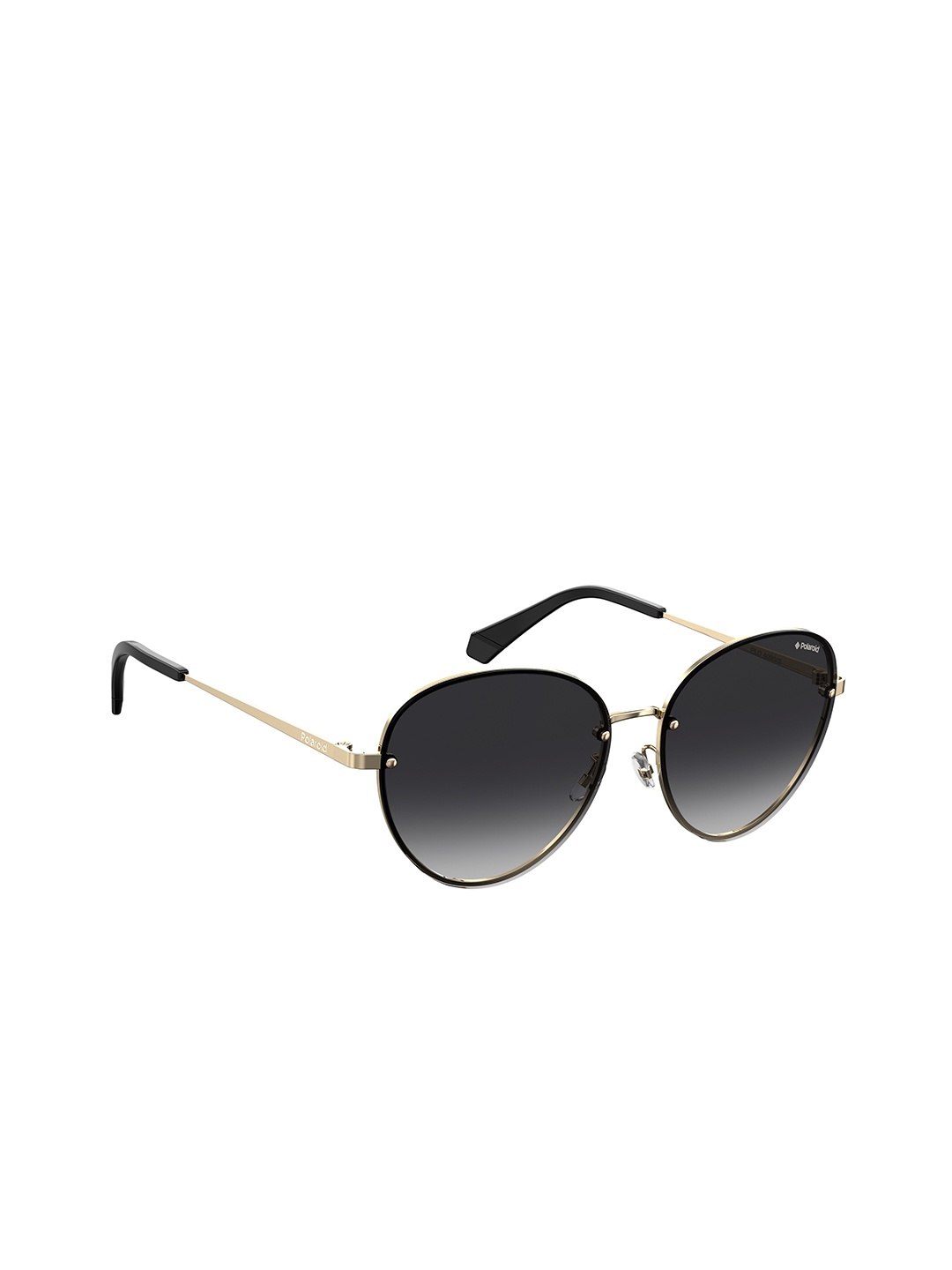 

Polaroid Women Aviator Sunglasses with UV Protected Lens 2029302F758WJ, Grey