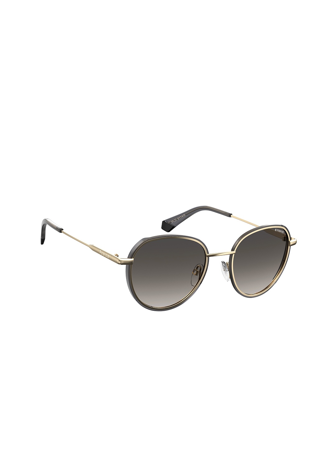 

Polaroid Unisex Aviator Sunglasses with UV Protected Lens 202924RHL51LB, Green