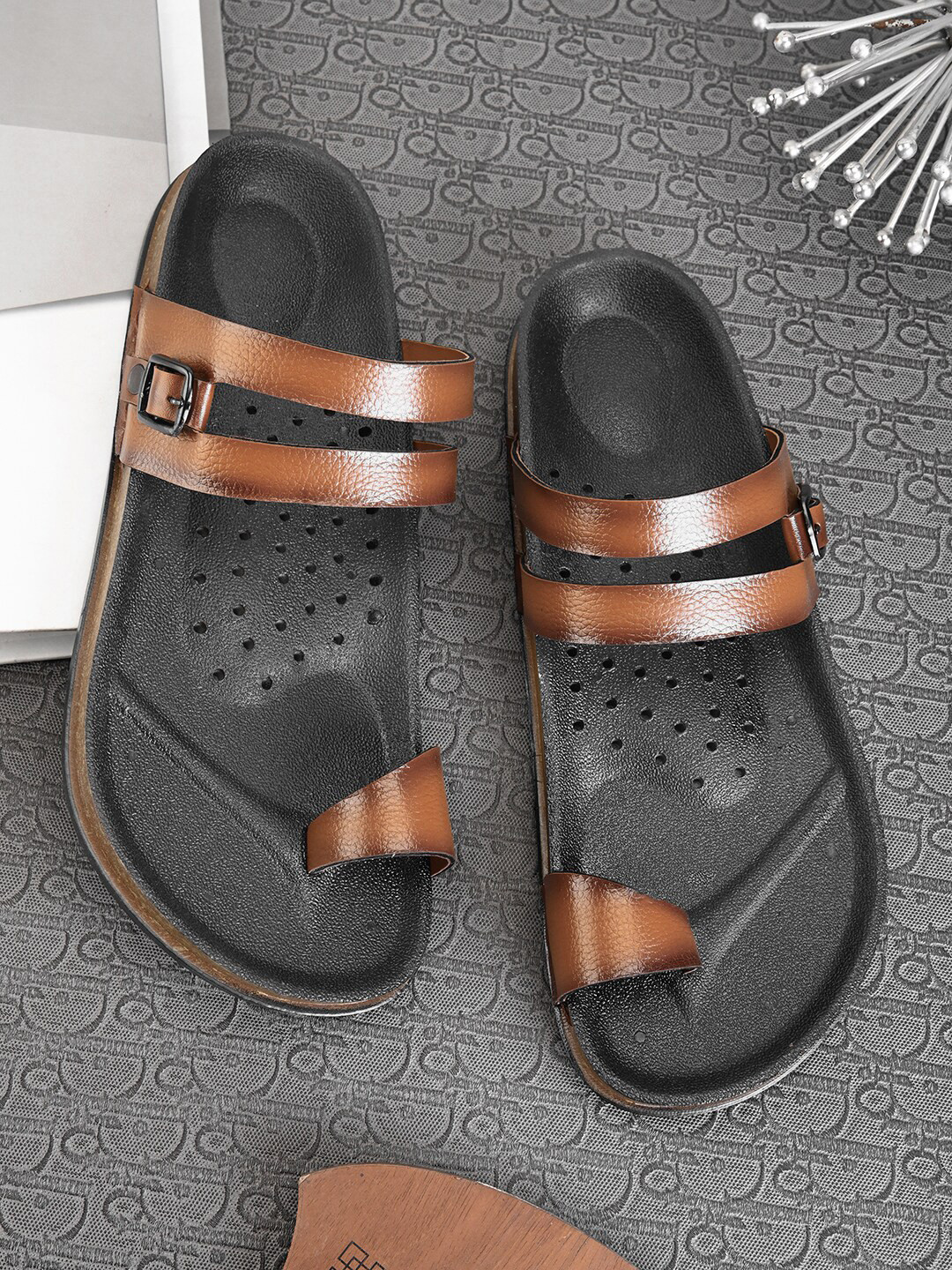 

FOUR STAR TRUCK SALES Men Comfort Sandals, Tan