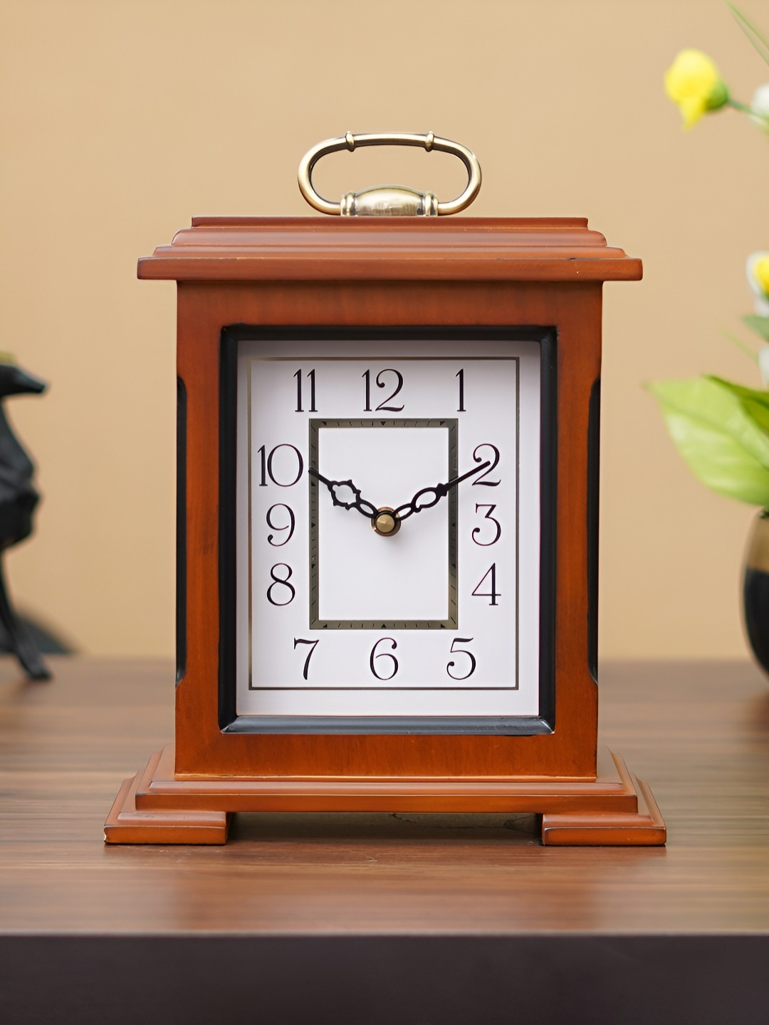 

Craft Smith Brown Traditional Rectangle Table Clock
