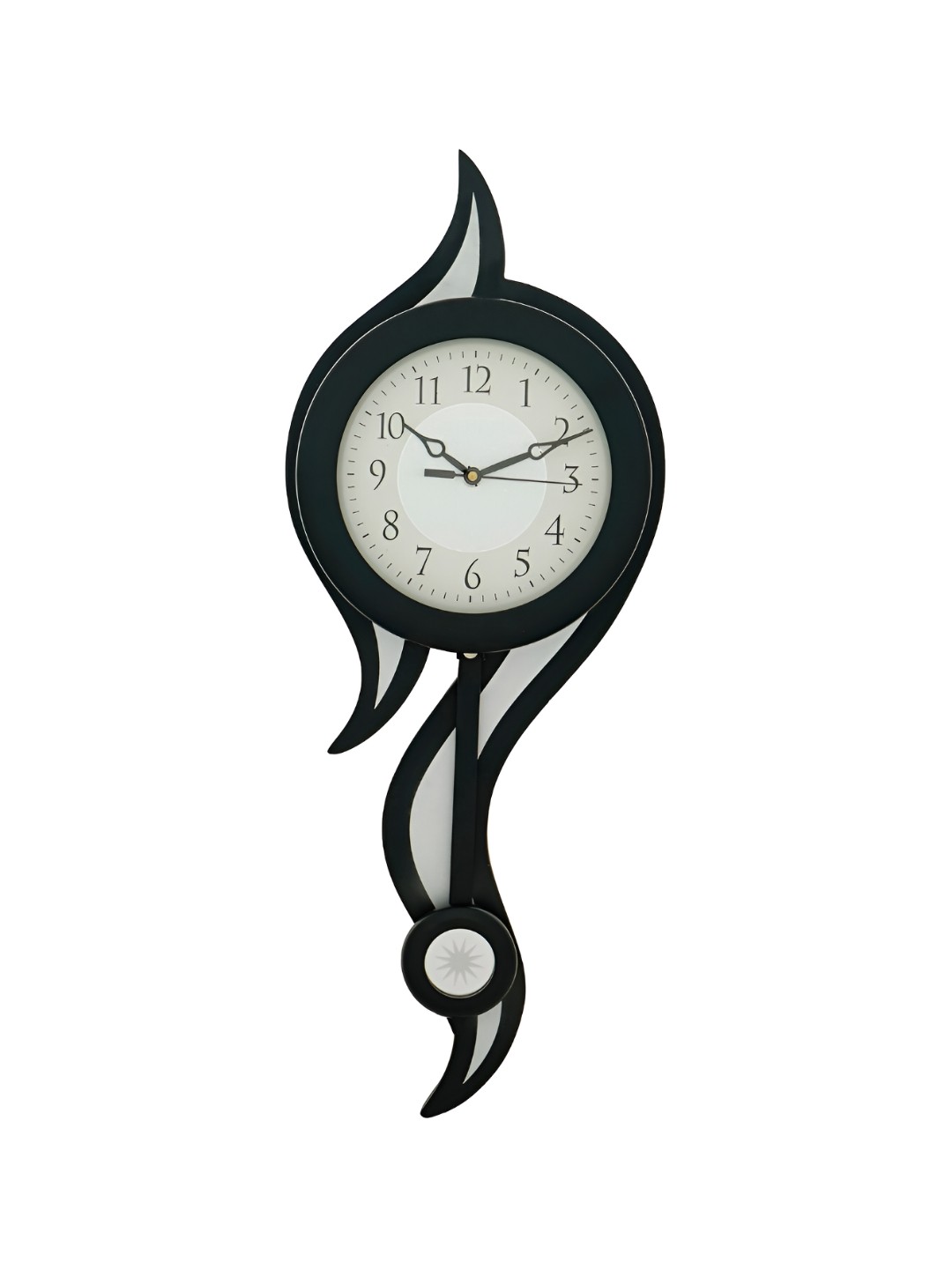 

Craft Smith Round Traditional Analogue Wall Clock, Black