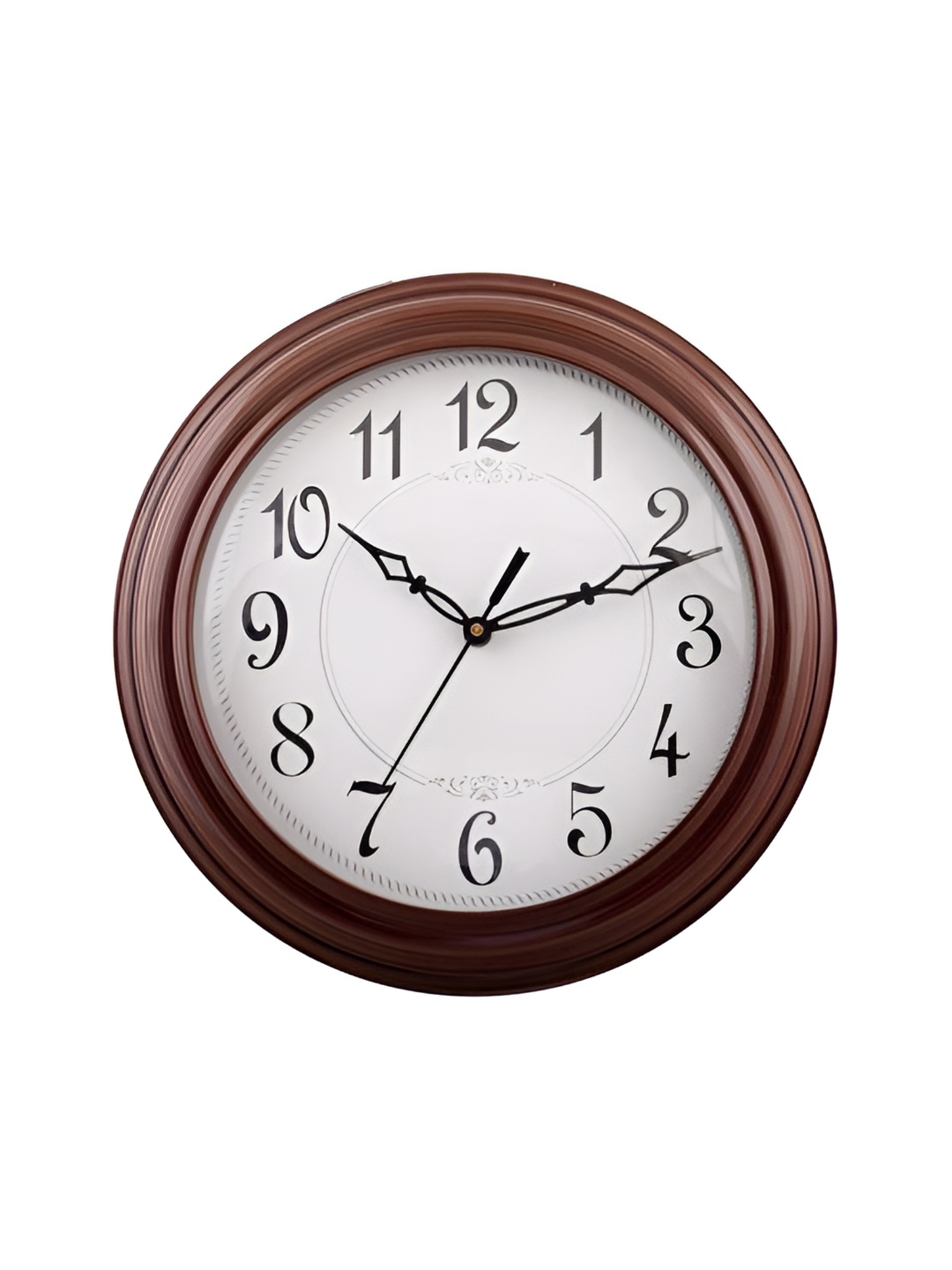 

Craft Smith Brown Round Contemporary Wall Clock