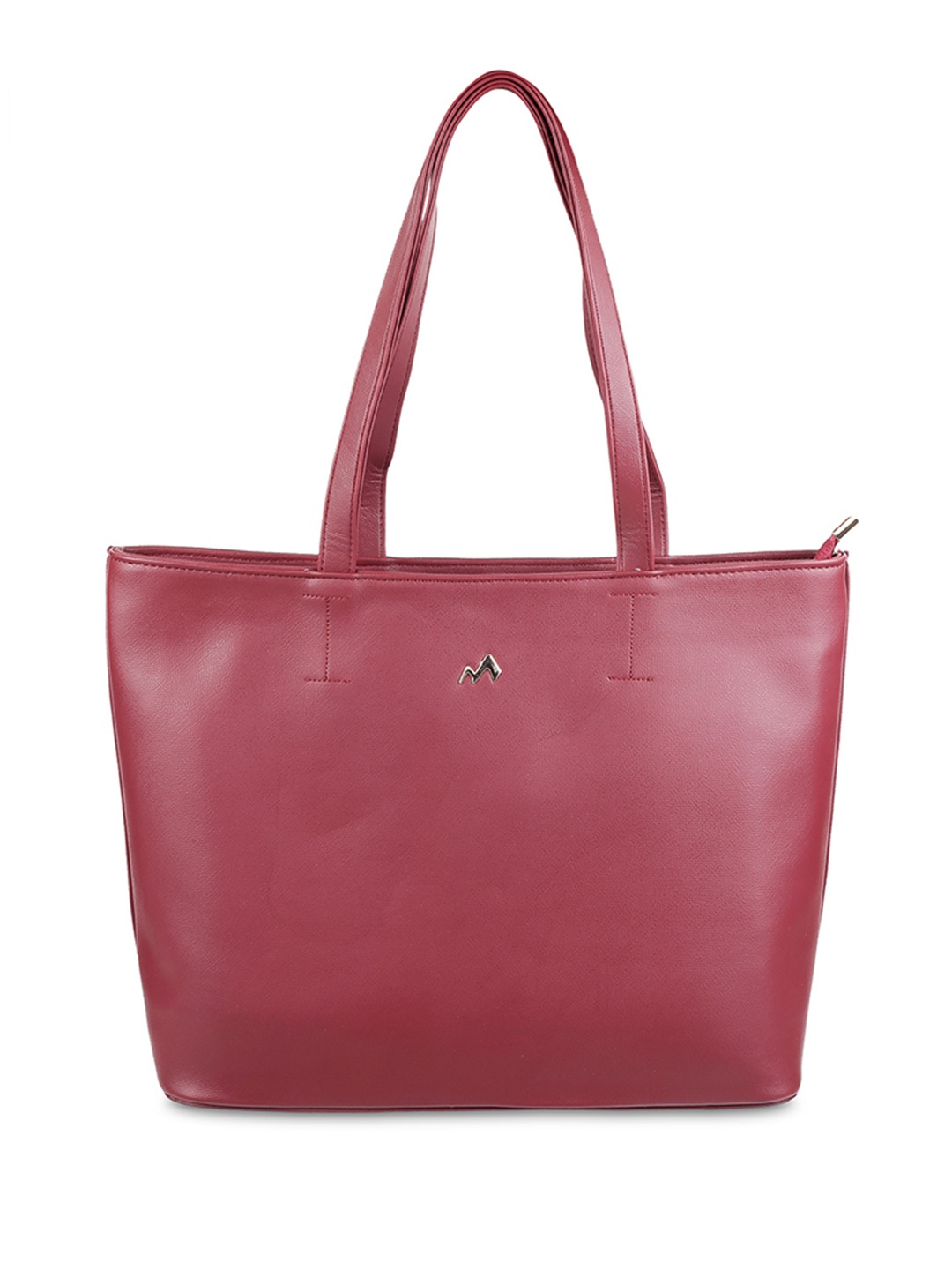 

Metro Structured Shoulder Bag, Maroon